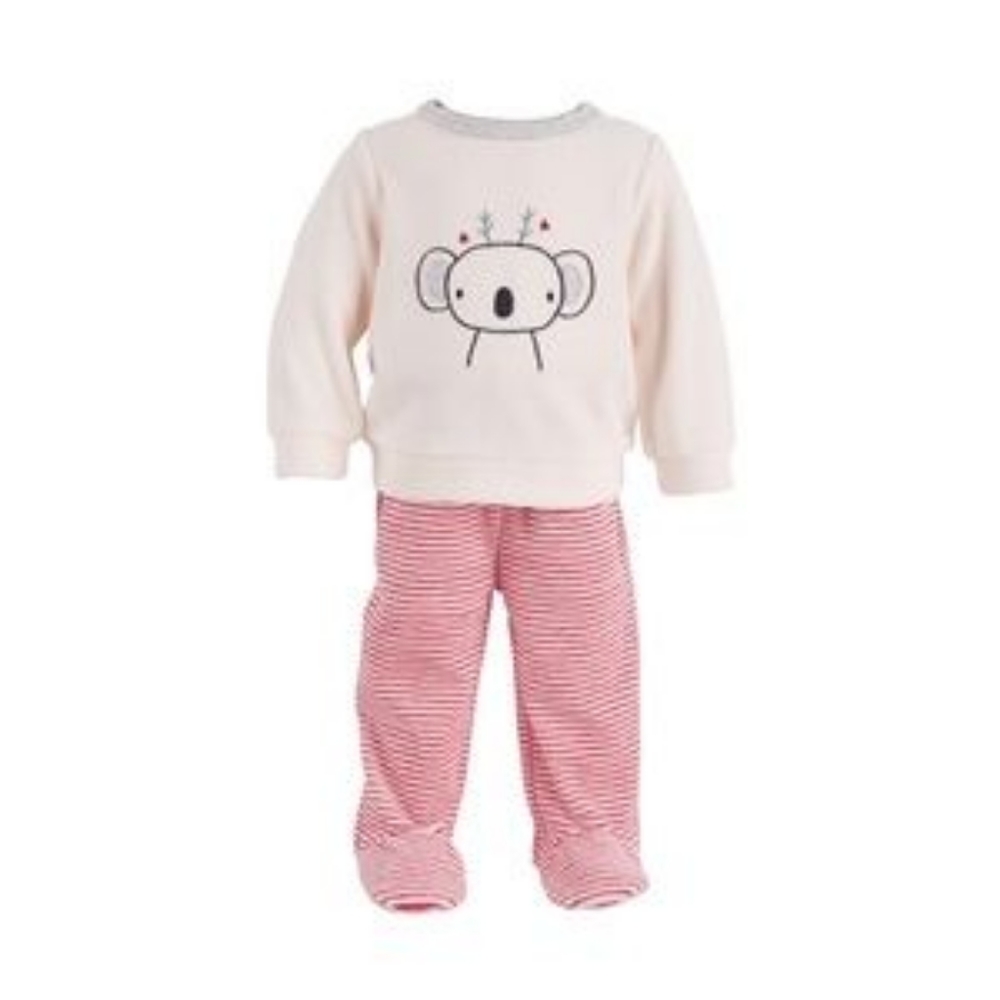 2-pc Koala Top and Pants Set, NWOT
